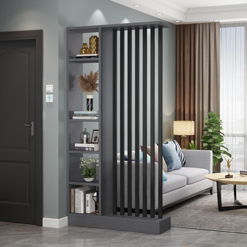 H^c小户型落地屏风隔断客厅玄关柜家用轻奢型遮挡创意隔断装饰屏