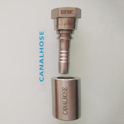 专业管接头HOSE FITTING 扣压式管接头COUPLING FITTING直头弯头