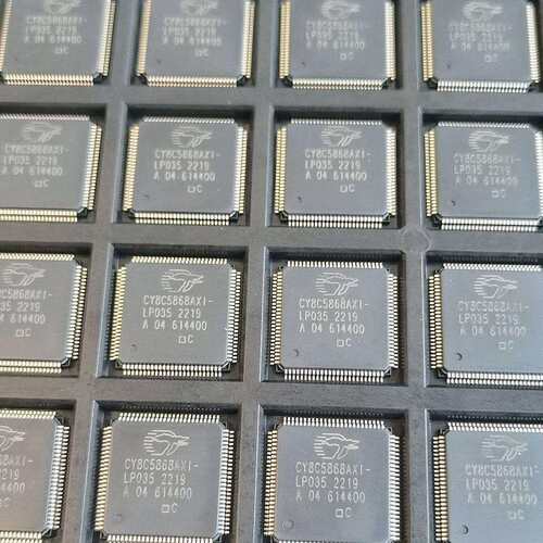CY8C5868AXI-LP035 封装QFP100 微控制器 MCU单片机芯片 电子元件