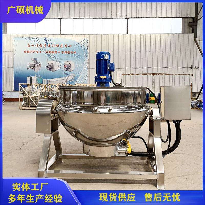 魔芋豆腐机 全自动电加热米豆腐自动搅拌熬制锅 大型打凉粉机器