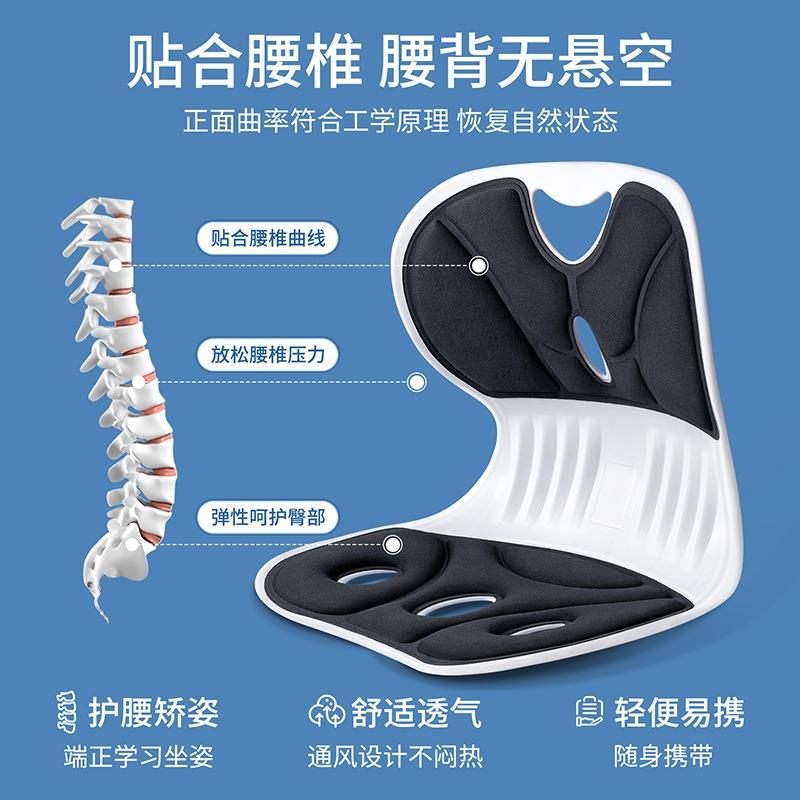 PANAPOPO人体工学椅矫正坐姿办公室久坐不累成人学生护腰懒人沙发图片