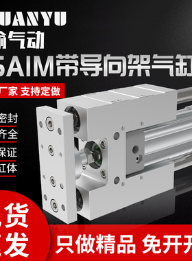 亚德客带导向d支架气缸TSAIM/TSAIL32/40/50/63/80/100-123456789