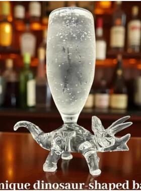 跨境新品Dinosaur Champagne Glass 恐龙香槟杯