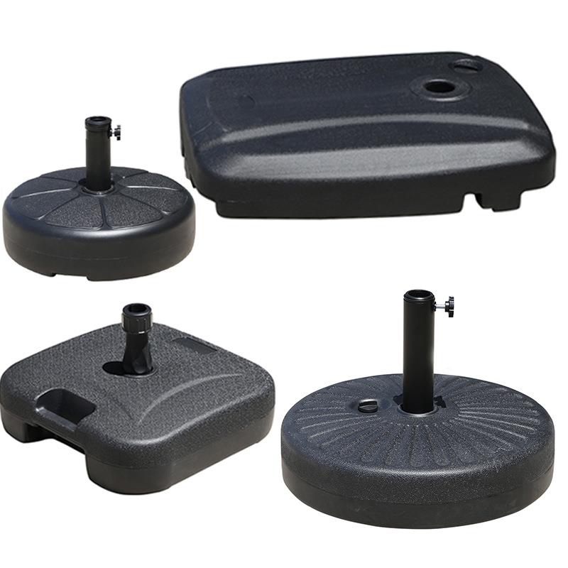 户外遮阳伞庭院伞水箱底座水泥树脂中柱伞加重固定罗马伞太阳伞座