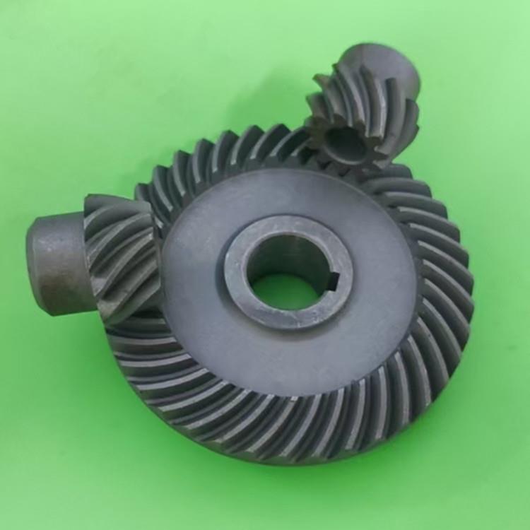 2模端面螺旋伞齿轮速比1:3.5精密伞锥齿轮