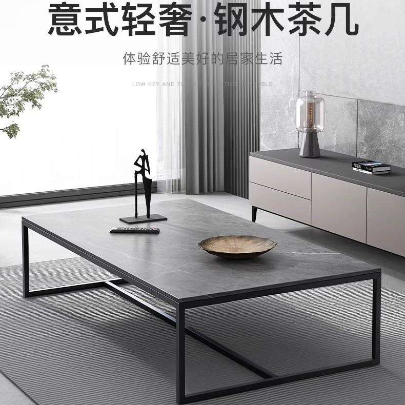 铁艺茶几客厅家用简约现代小户型出租屋用茶桌办公室2023新款轻奢