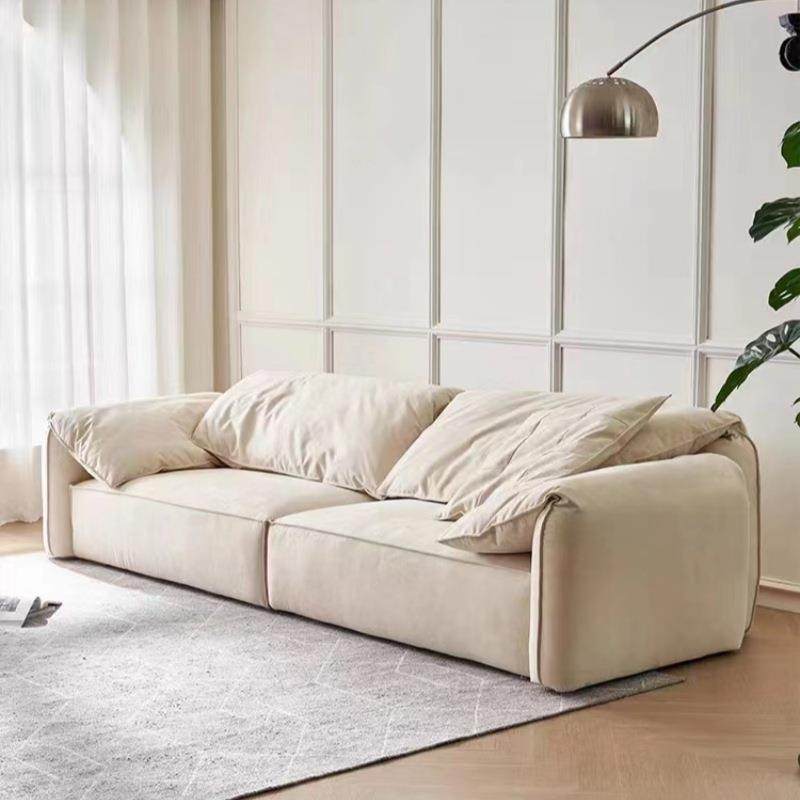 意式极简baxter耳朵沙发简约现代大小户型直排猫爪布布艺沙发