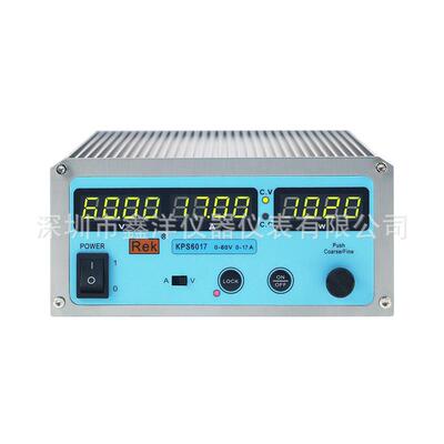 Rek美瑞克 60V 11A 17A可调开关直流稳压电源KPS6017单路四位显