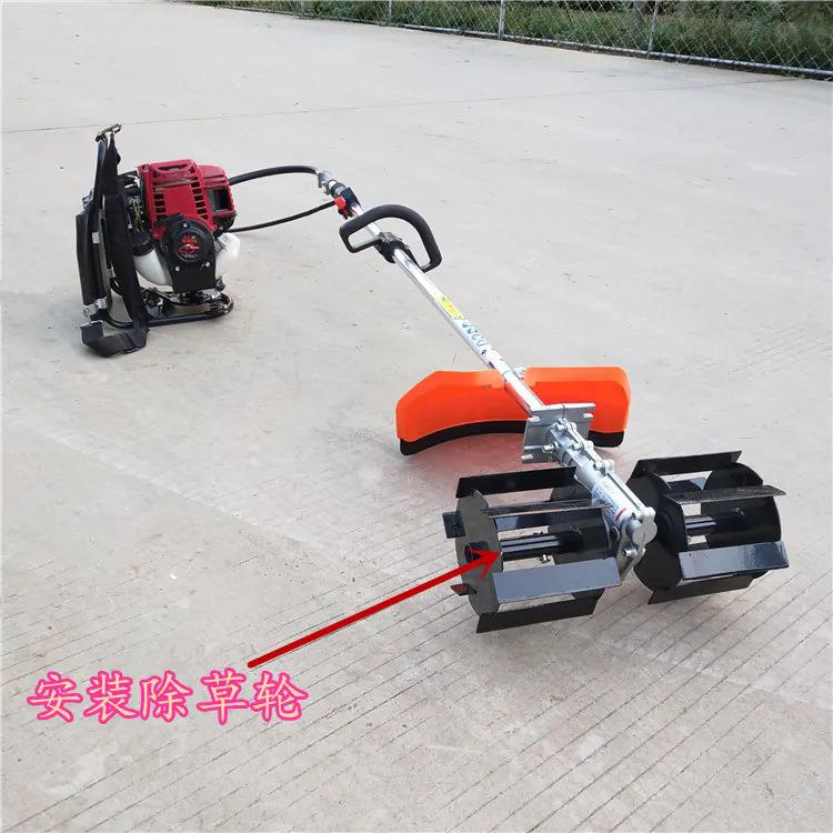 背负式四冲汽油割草机 家用小型除草机 树木割灌机