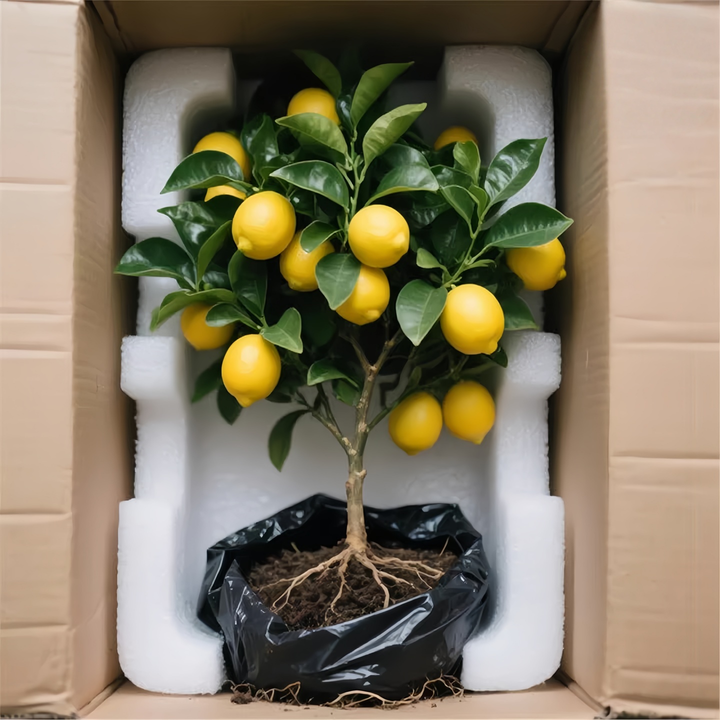 香水柠檬树盆栽带果发货可