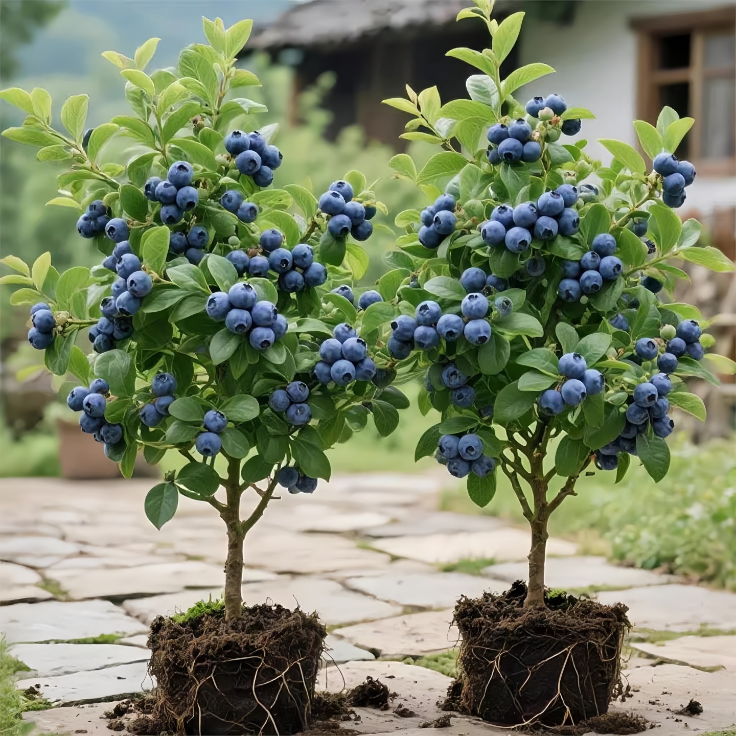 蓝莓树果苗盆栽梅特大号带