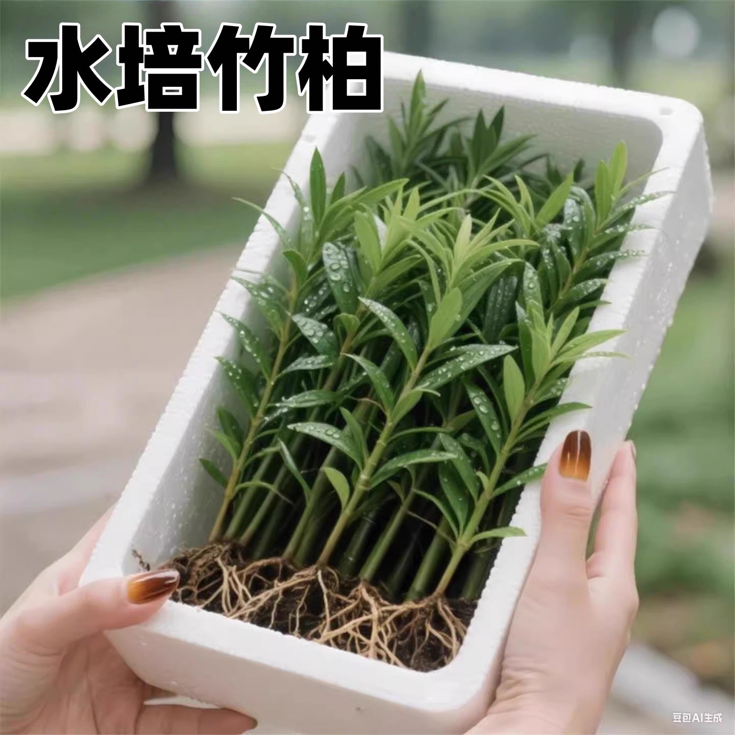 竹柏驱蚊水培祛植物室内外