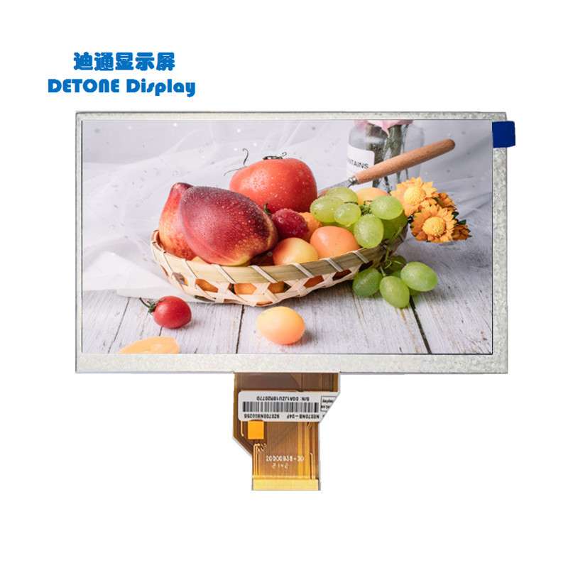 7寸INNOLUX群创TN TFT LCD彩屏 RGB接口 800x480点阵 7寸屏