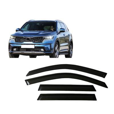 适用起亚KIA SORENTO MQ4 2021-2025晴雨挡侧窗导流板雨眉加厚
