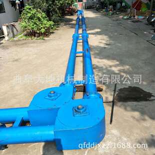 颗粒物料提升专用管链式输送机 Z型多点位进出料管链式输送机