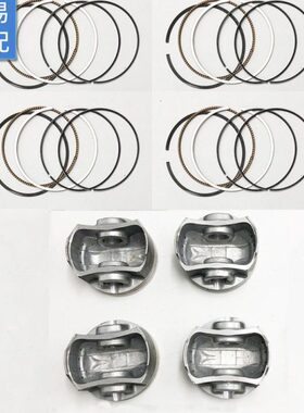 J60B 600活塞SB N 0活塞摩托车配件 环组合适合黄龙 G