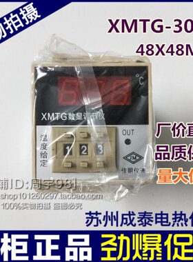 -148K-温控仪温度控制器2X0度 300温控表MTG佳明390X48 型9数显30