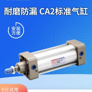 500 山耐斯铁制标准气缸CA2缸径250行程25 1000 250 100