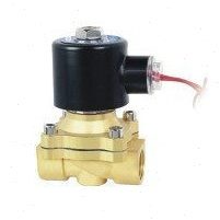 ) 二位6分3电磁阀黄铜径 20保 年质2W一0-/4水阀口二( 通20