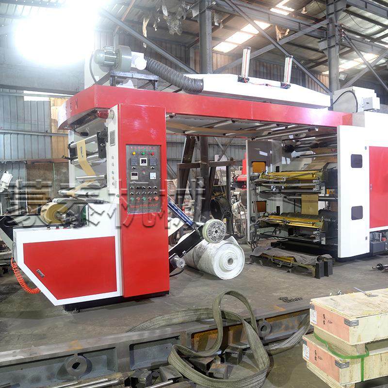 层叠式八色高速柔版印刷机彩色商标标签塑料薄膜卷筒式印刷机,机械设备,印刷设备,淘宝优惠券,粉丝福利购,淘宝优惠卷