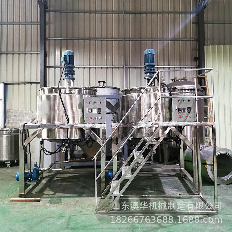 实体厂家电加热反应釜搅拌器搅拌罐工厂不锈钢树脂调配罐恒温加热