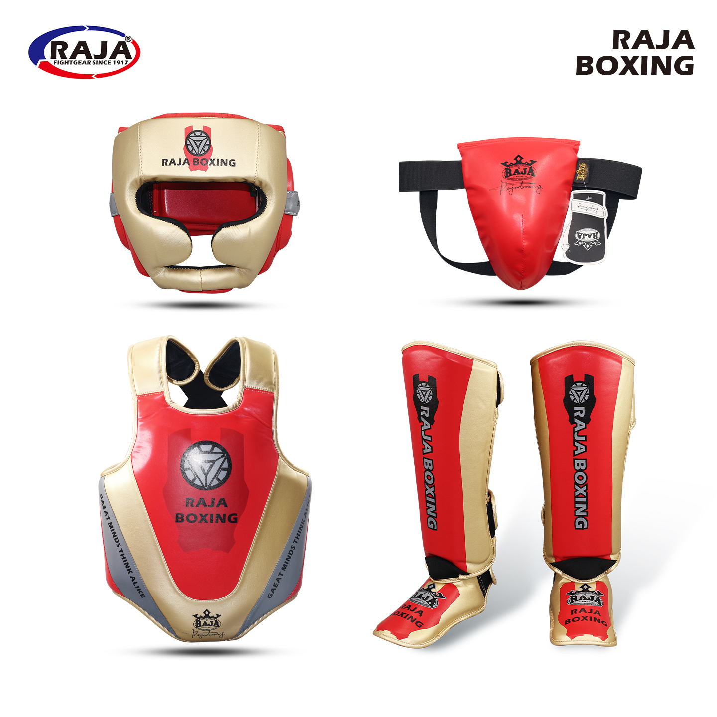 raja儿童搏击防护套装比赛训练用