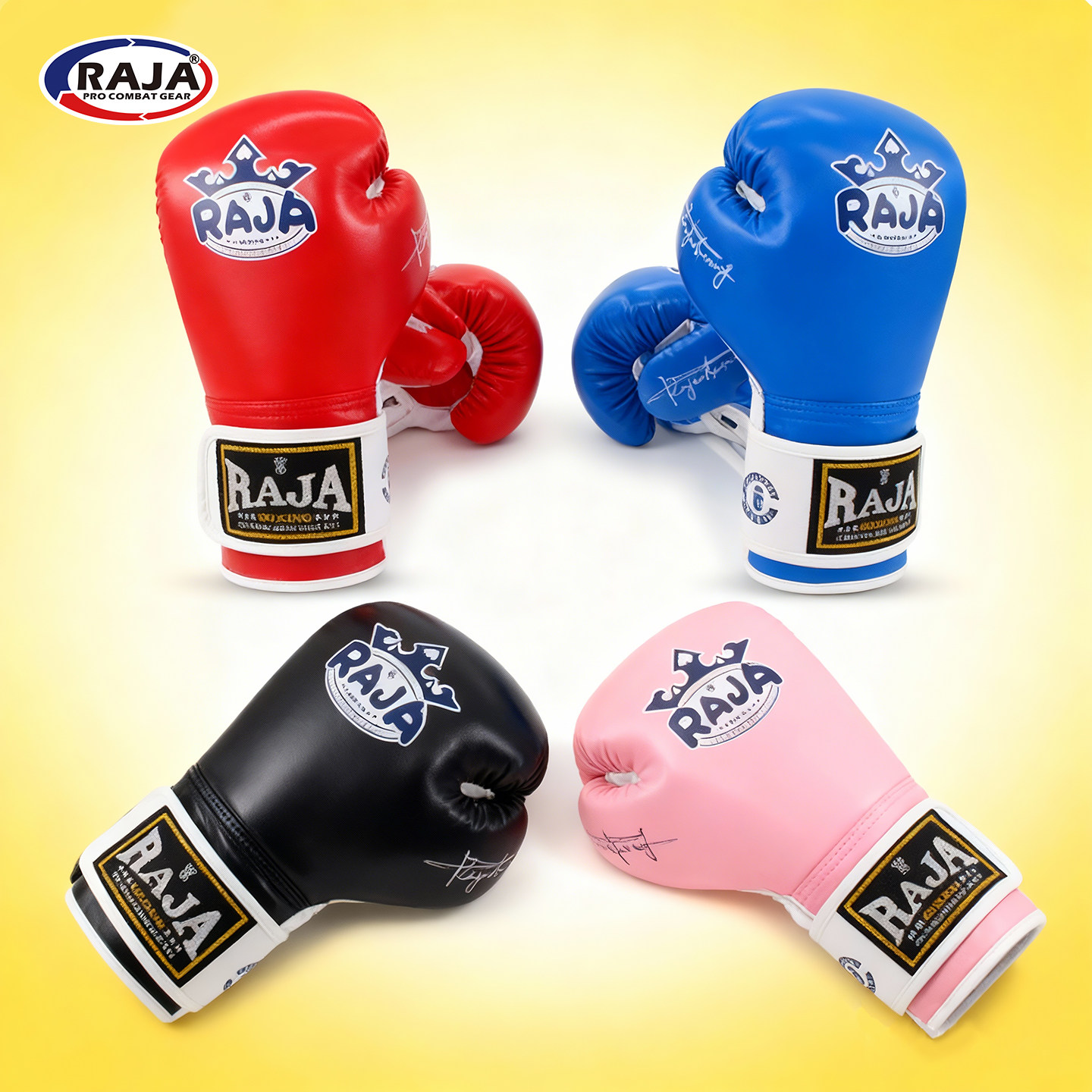 raja儿童拳击手套格斗训练拳套