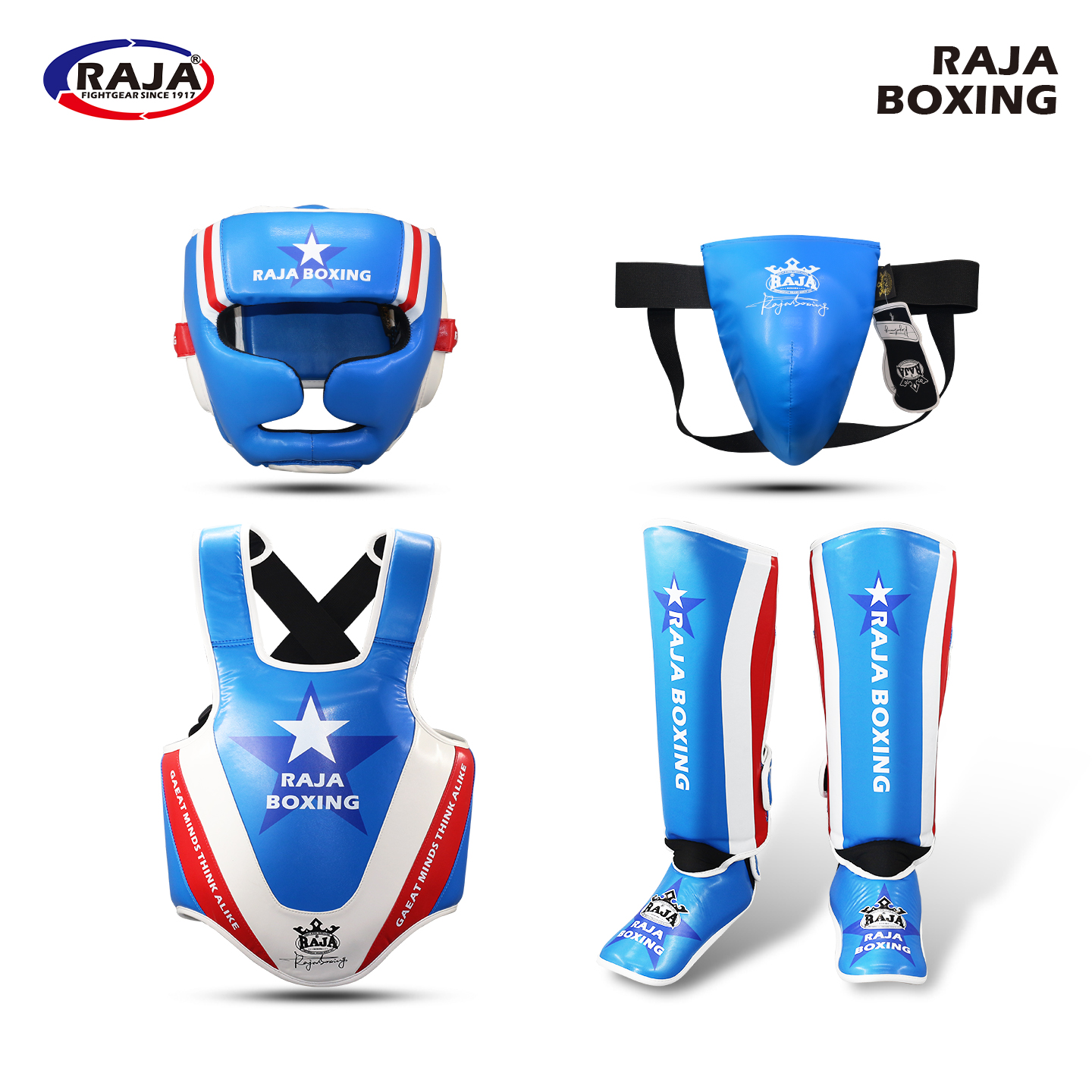 RAJA儿童拳击护具比赛训练专用
