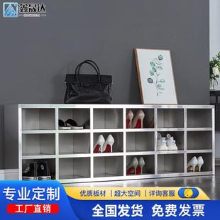 柜 柜多门多格换鞋 不锈钢鞋 柜无尘净化车间304单双面工厂员工更鞋