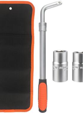 轮胎扳手省力拆卸汽车用换胎工具L型加长伸缩17/19/21/23mm套筒