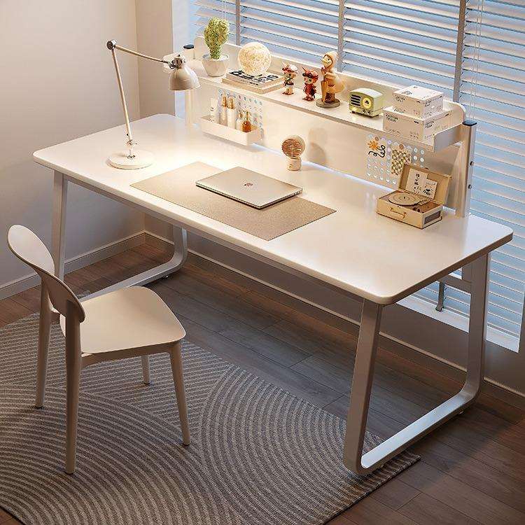 书桌卧室学生书房写字学习桌子奶油风家用简易台式电脑桌办公桌子