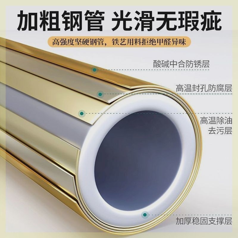 铁艺床加厚加粗静音床双人1.8x2米欧式现代简约1米单人铁床铁架床