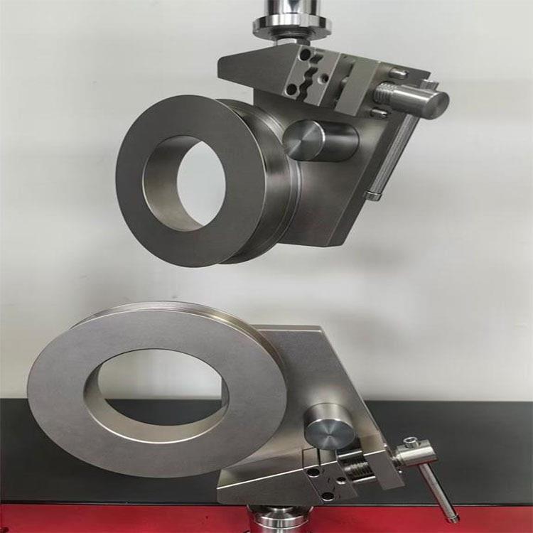140mm轮线绳缠绕拉伸夹具安全绳拉伸测试治具拉力夹具拉力治具