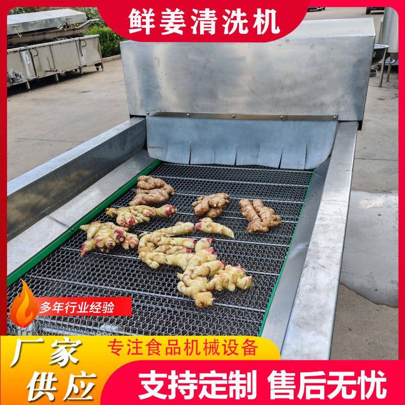 全自动高压喷淋清洗机木薯高压喷淋清洗机设备芋头高压喷淋清洗线