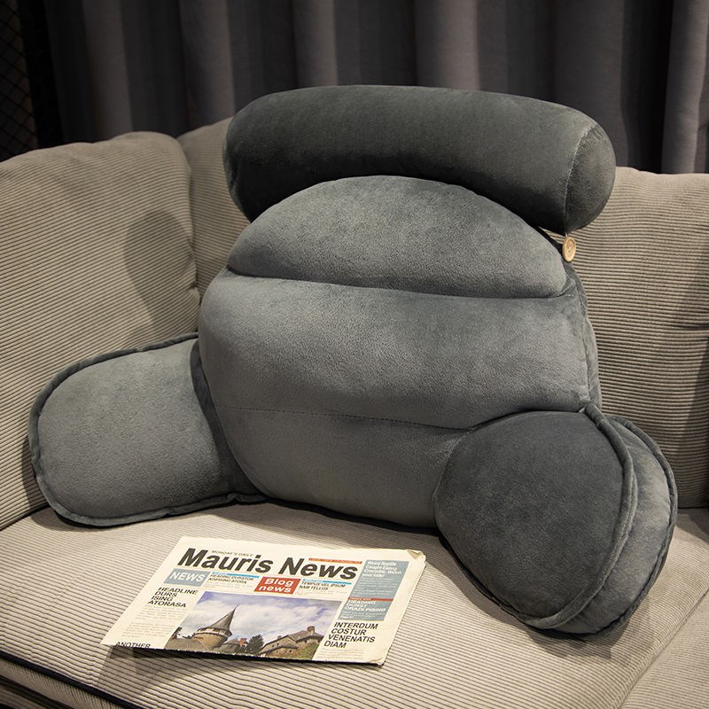 靠枕床头靠垫in风沙发靠背宿舍床上学习背枕头护腰垫椅子腰枕代发