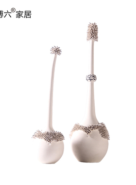 现代简约大摆件客厅玄关电视柜装饰品陶瓷创意轻奢样板间摆设北欧