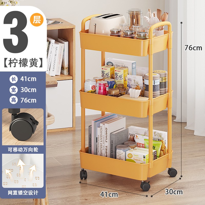 带抽屉美容院小推车置物架落地理发店烫染化妆品工具美甲收纳架子