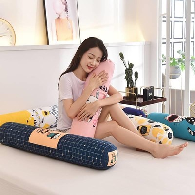 Cartoon Fruit Long Pillow Side Sleeping Cushion Body Bed Fen