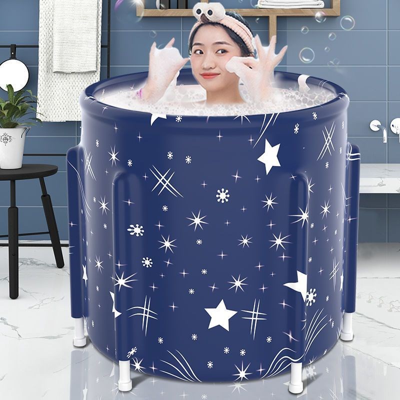 折叠泡澡桶大人浴桶家用洗澡沐浴桶加大成人保暖儿童全身浴缸浴盆