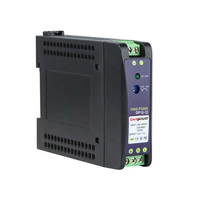 GWS-P3000 DP36-24导轨开关电源 轨道式安装工业自动化36W24V1.5A