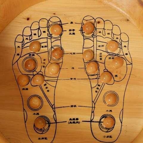 【折扣价】香柏木养生泡脚盆泡脚木桶穴位按摩泡脚桶实木足疗木桶