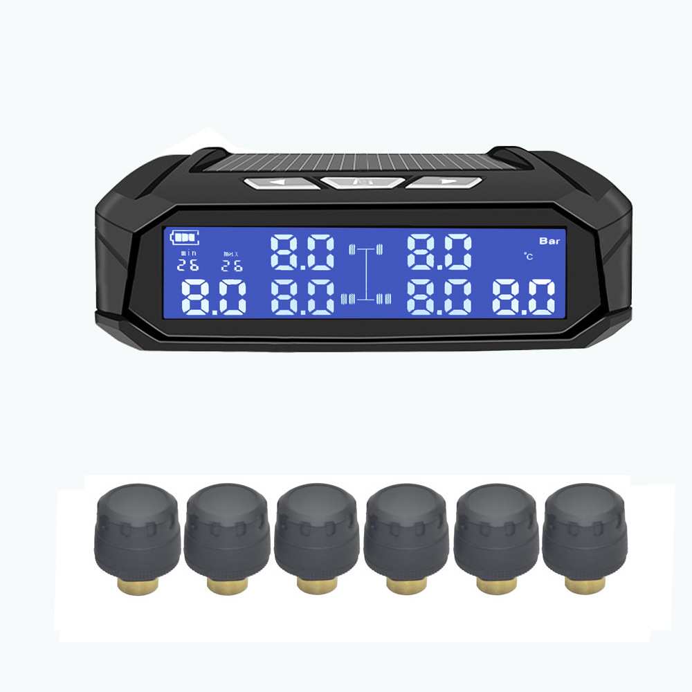 6轮轻卡货车客车胎压监测器无线胎压传感器房车中巴胎压检测器