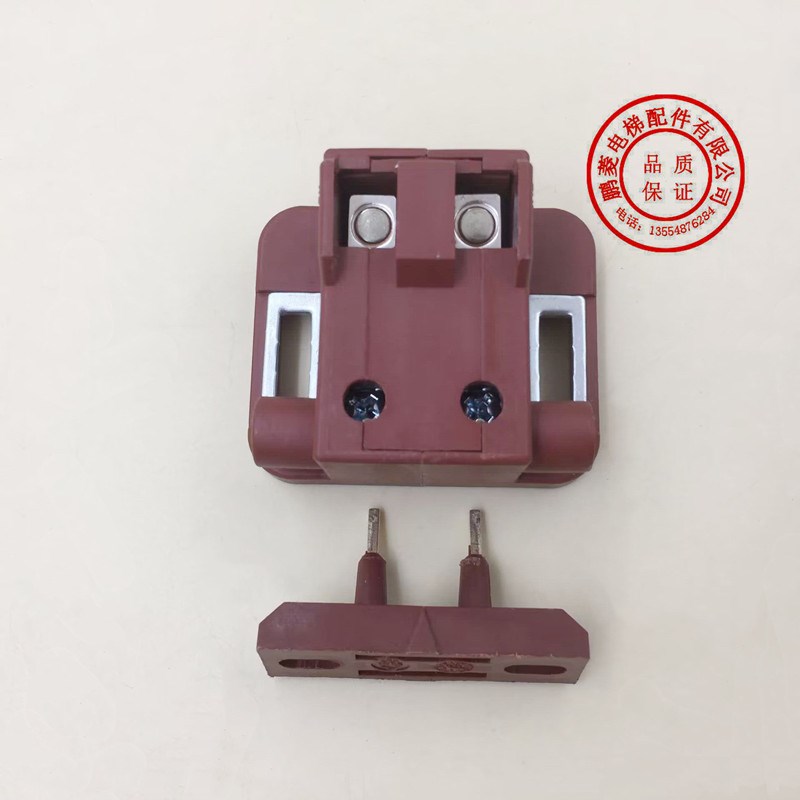 西尔康电梯门锁触点开关KF-2V付门锁 货梯门机副锁触点电梯配件