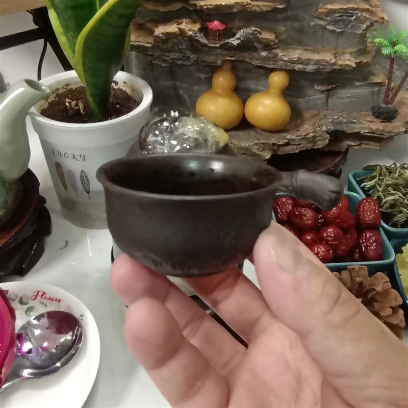甘肃罐罐茶煮茶器网红煮茶电炉300瓦有开关粗陶竹节罐送口杯套装