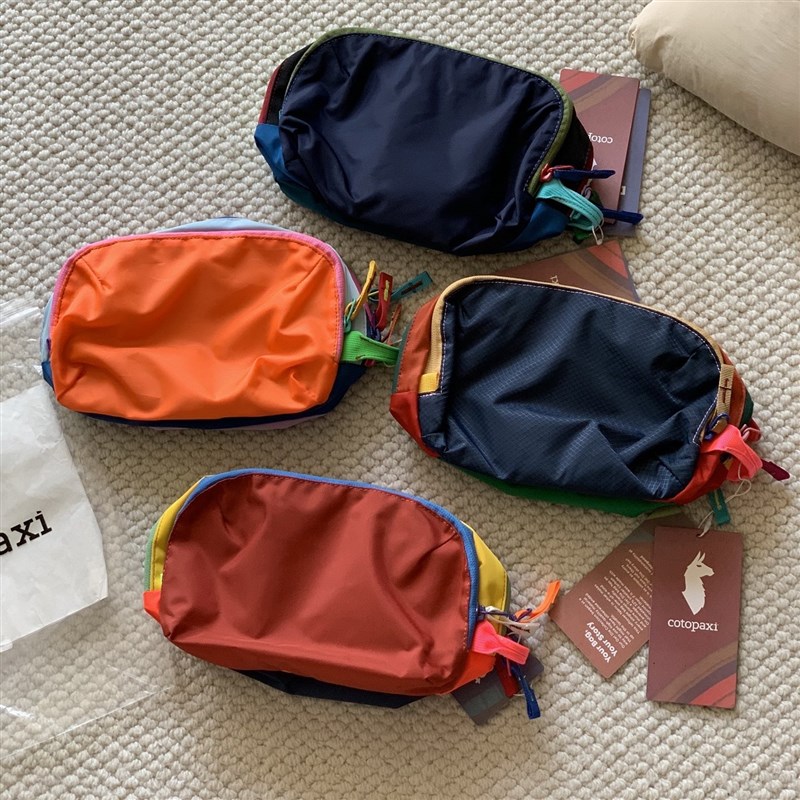 cotopaxi美洲羊驼多巴胺配色洗漱包收纳户外运动防水轻松使用