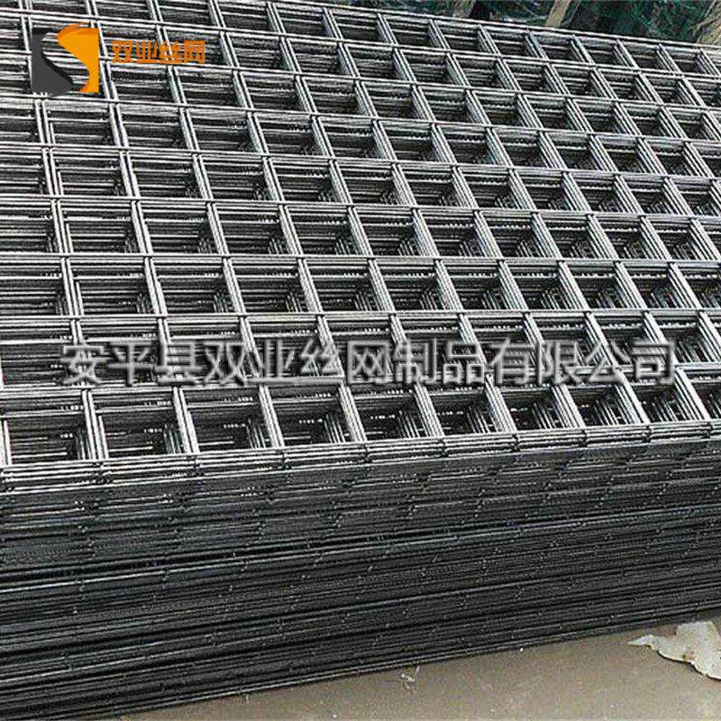 铺路片筑网产 生焊接建筑钢筋网片 地暖建网BHV黑网片 建筑网片