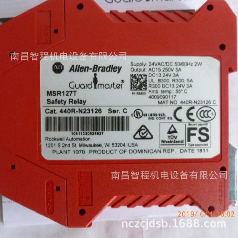 AB继电器440R-N23126  440R-G23216 MSR127T 24VAC/DC罗克韦尔原