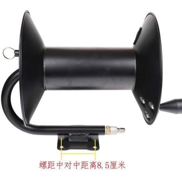 10米30米50米100米疏通机卷管器洗车水管自动手摇卷管器高压卷盘