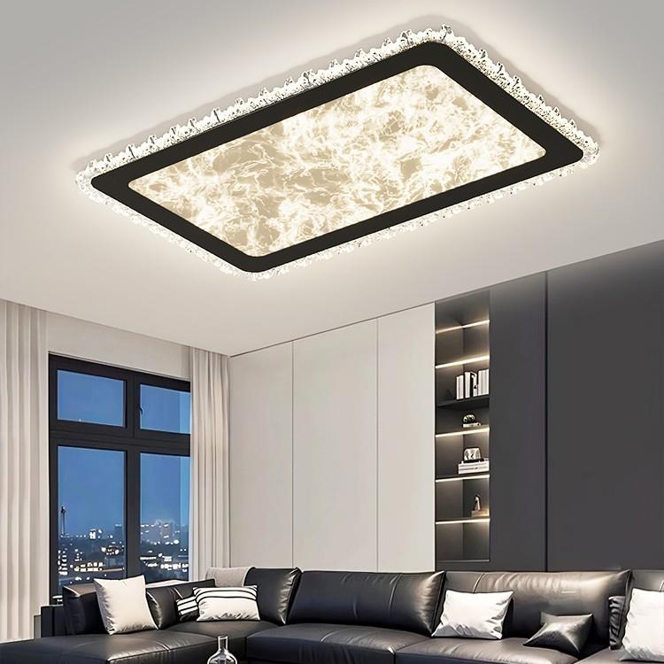 大气护眼客厅主灯现代简约轻奢2025新款中山LED吸顶灯具全屋套餐