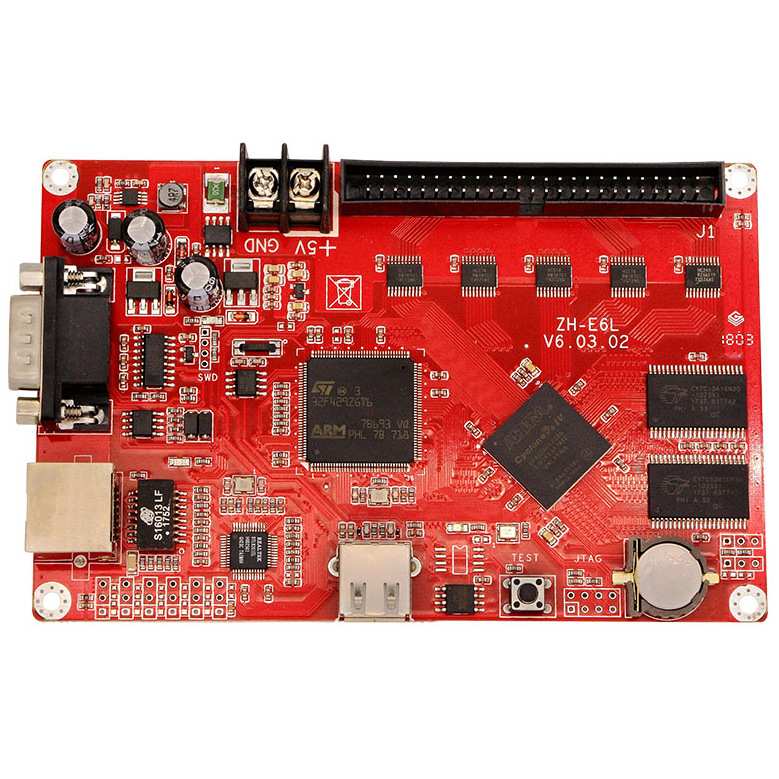 中航ZH-E6L控制卡 led显示屏控制卡  led网口控制卡 自动寻机